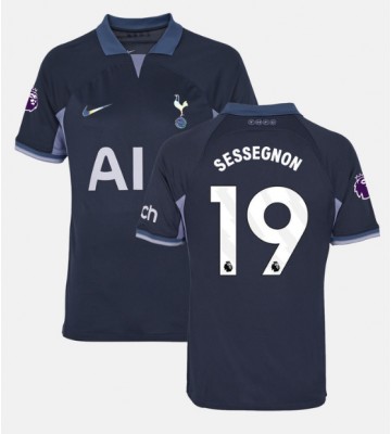 Tottenham Hotspur Ryan Sessegnon #19 Replika Udebanetrøje 2023-24 Kortærmet